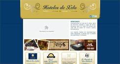 Desktop Screenshot of hotelesdexela.com