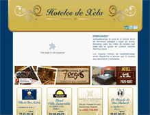 Tablet Screenshot of hotelesdexela.com